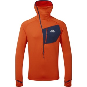 Mountain Equipment Men's Eclipse Hooded Zip Tee