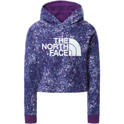 The North Face Girl's Drew Peak Cropped P/O Hoodie